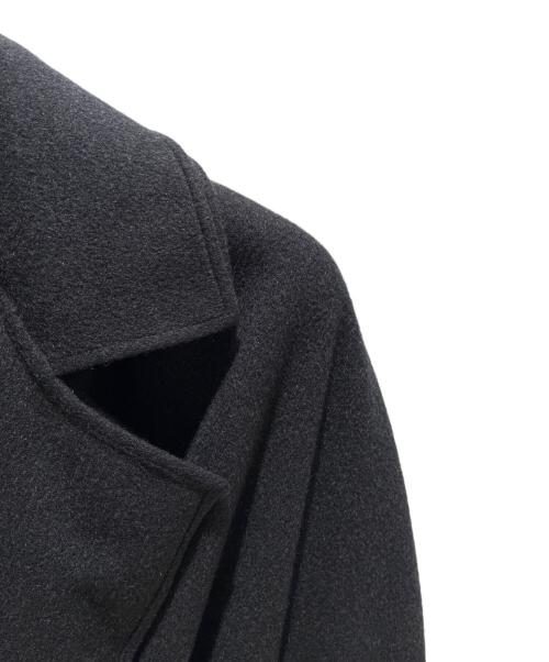 HERMES（エルメス）HERMES (エルメス) カシミヤレイヤードコート ブラック サイズ:40の古着・服飾アイテム
