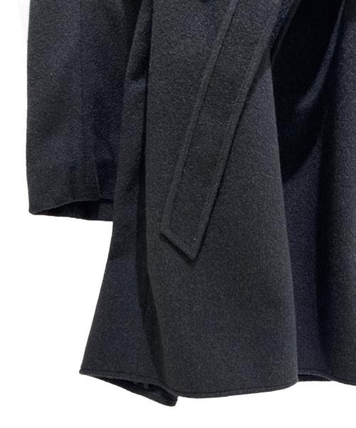 HERMES（エルメス）HERMES (エルメス) カシミヤレイヤードコート ブラック サイズ:40の古着・服飾アイテム