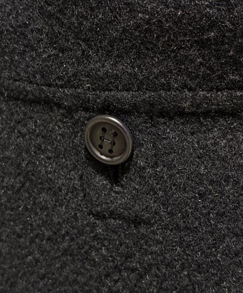HERMES（エルメス）HERMES (エルメス) カシミヤレイヤードコート ブラック サイズ:40の古着・服飾アイテム