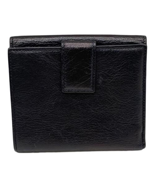 Salvatore Ferragamo（サルヴァトーレ フェラガモ）Salvatore Ferragamo (サルヴァトーレ フェラガモ) 2つ折り財布 ブラックの古着・服飾アイテム