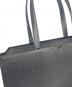 中古・古着 Valextra (ヴァレクストラ) V-Line Horizontal Shopping Bag Vライン ホリゾンタル ショッピングバッグ ブラック：200000円