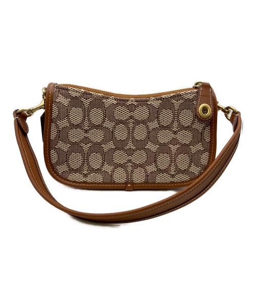 COACH（コーチ）COACH (コーチ) Disney (ディズニー) ミニハンドバッグ ブラウンの古着・服飾アイテム