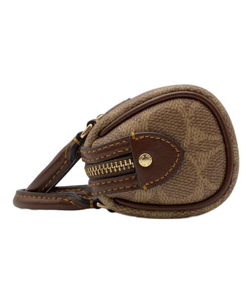 COACH（コーチ）COACH (コーチ) ミニローアンバッグチャーム ブラウン 未使用品の古着・服飾アイテム