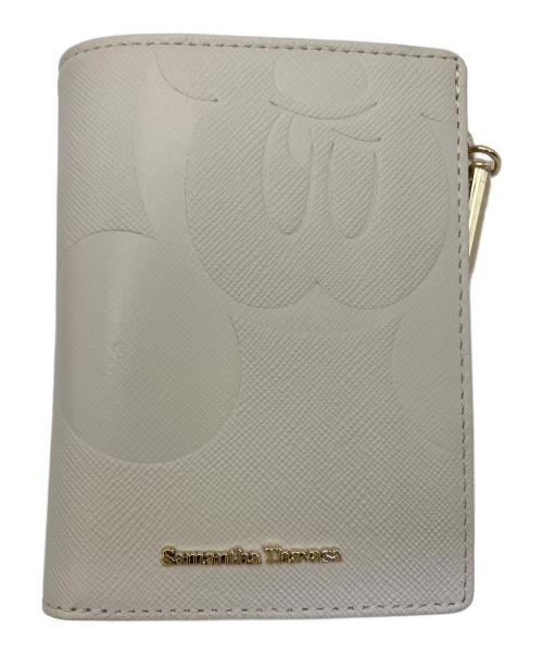 Samantha Thavasa（サマンサタバサ）Samantha Thavasa (サマンサタバサ) 2つ折り財布 アイボリー 未使用品の古着・服飾アイテム