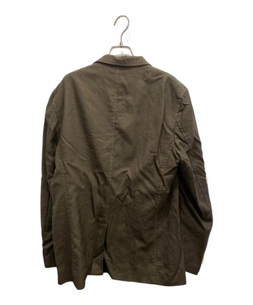 COMME des GARCONS HOMME（コムデギャルソン オム）COMME des GARCONS HOMME (コムデギャルソン オム) 20AW ドッキングテーラードジャケット オリーブ サイズ:Mの古着・服飾アイテム