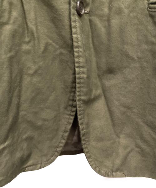 COMME des GARCONS HOMME（コムデギャルソン オム）COMME des GARCONS HOMME (コムデギャルソン オム) 20AW ドッキングテーラードジャケット オリーブ サイズ:Mの古着・服飾アイテム