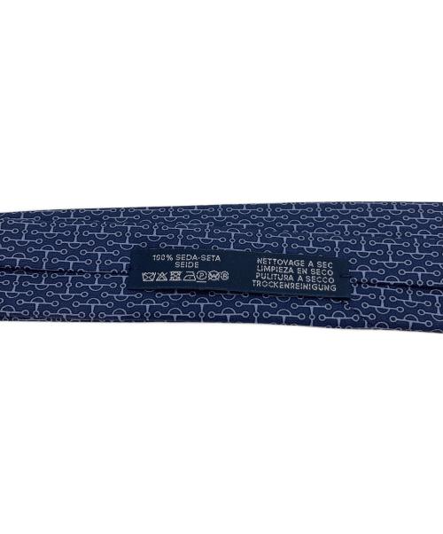 HERMES（エルメス）HERMES (エルメス) ネクタイ ネイビー サイズ:表記無の古着・服飾アイテム