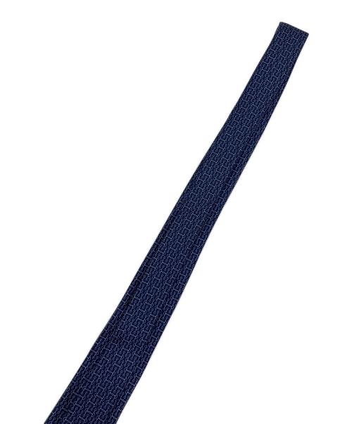 HERMES（エルメス）HERMES (エルメス) ネクタイ ネイビー サイズ:表記無の古着・服飾アイテム