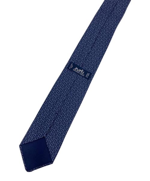 HERMES（エルメス）HERMES (エルメス) ネクタイ ネイビー サイズ:表記無の古着・服飾アイテム