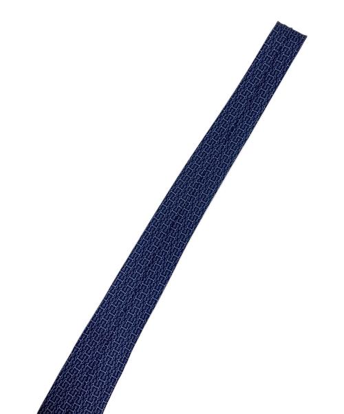 HERMES（エルメス）HERMES (エルメス) ネクタイ ネイビー サイズ:表記無の古着・服飾アイテム