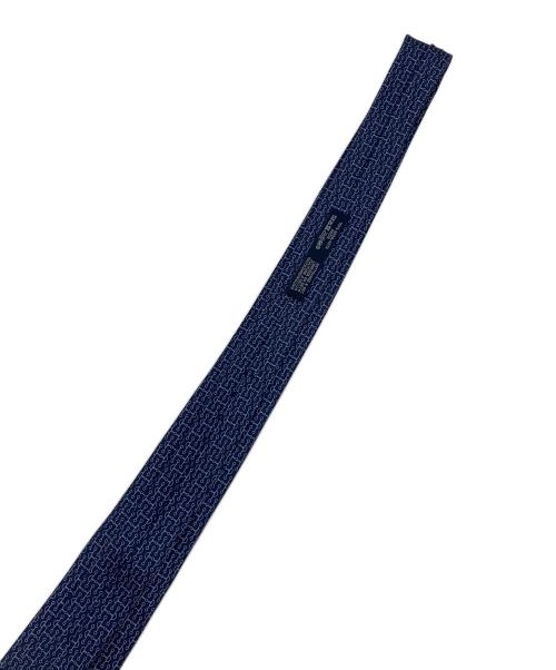 HERMES（エルメス）HERMES (エルメス) ネクタイ ネイビー サイズ:表記無の古着・服飾アイテム