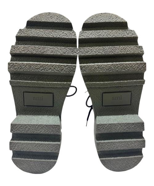 ami（アミ）ami (アミ) LUG SOLE DERBIES オリーブ サイズ:43の古着・服飾アイテム