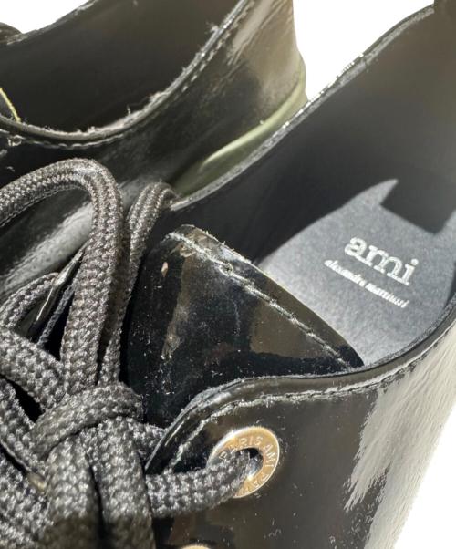 ami（アミ）ami (アミ) LUG SOLE DERBIES オリーブ サイズ:43の古着・服飾アイテム