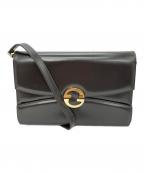 GUCCIグッチ）の古着「インターロッキングG ショルダーバッグ」｜ブラウン