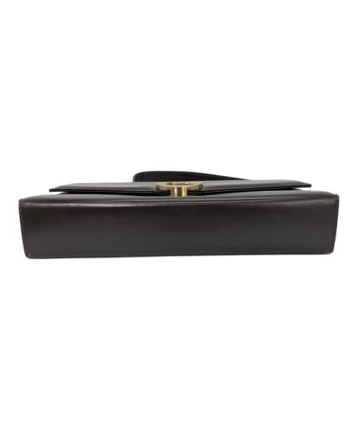 GUCCI（グッチ）GUCCI (グッチ) インターロッキングG ショルダーバッグ ブラウンの古着・服飾アイテム