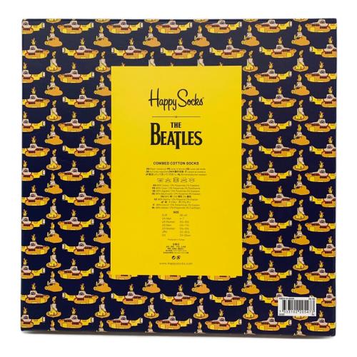 Happy Socks（ハッピーソックス）Happy Socks (ハッピーソックス) 靴下 THE BEATLES サイズ:JPN　23－25 1/2 未使用品の古着・服飾アイテム