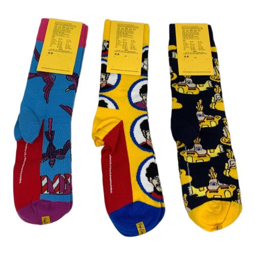 Happy Socks（ハッピーソックス）Happy Socks (ハッピーソックス) 靴下 THE BEATLES サイズ:JPN　23－25 1/2 未使用品の古着・服飾アイテム