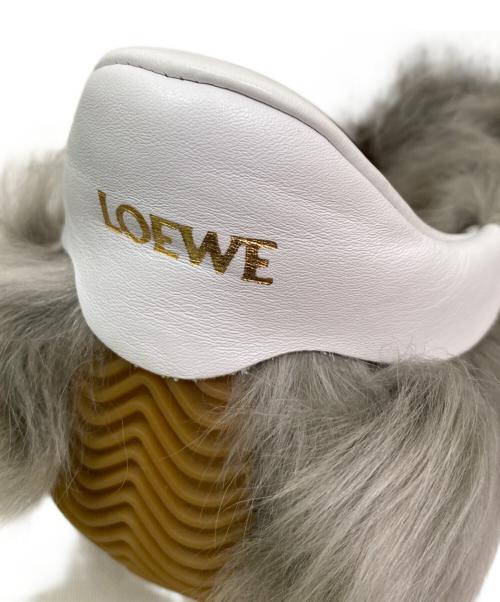 LOEWE（ロエベ）LOEWE (ロエベ) フローランナーシアリングスニーカー グレー サイズ:39の古着・服飾アイテム