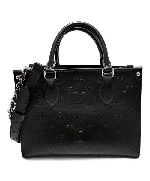 LOUIS VUITTON（ルイ ヴィトン）LOUIS VUITTON (ルイ ヴィトン) オンザゴーPM/OnTheGo PM/Monogram Bold Leather ブラック サイズ:PMの古着・服飾アイテム