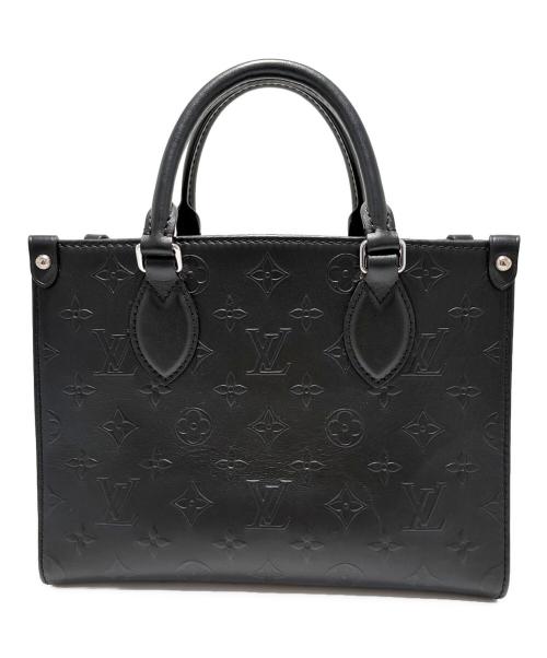 LOUIS VUITTON（ルイ ヴィトン）LOUIS VUITTON (ルイ ヴィトン) オンザゴーPM/OnTheGo PM/Monogram Bold Leather ブラック サイズ:PMの古着・服飾アイテム