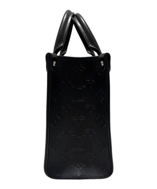 LOUIS VUITTON（ルイ ヴィトン）LOUIS VUITTON (ルイ ヴィトン) オンザゴーPM/OnTheGo PM/Monogram Bold Leather ブラック サイズ:PMの古着・服飾アイテム