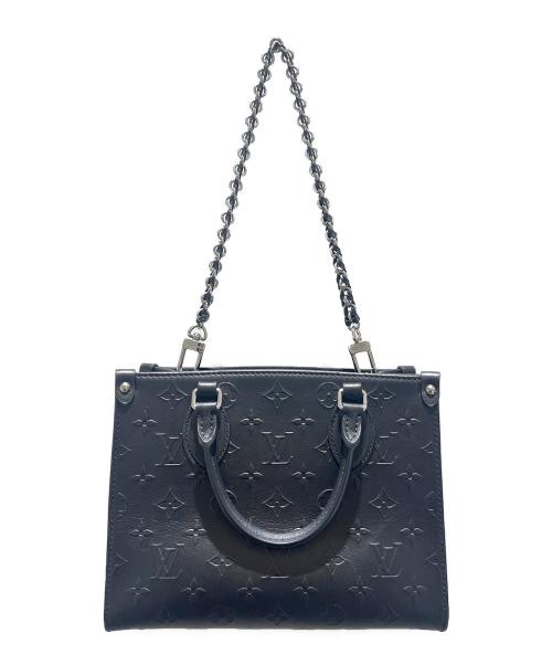 LOUIS VUITTON（ルイ ヴィトン）LOUIS VUITTON (ルイ ヴィトン) オンザゴーPM/OnTheGo PM/Monogram Bold Leather ブラック サイズ:PMの古着・服飾アイテム