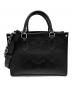 LOUIS VUITTON（ルイ ヴィトン）の古着「オンザゴーPM/OnTheGo PM/Monogram Bold Leather」｜ブラック