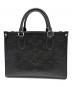 LOUIS VUITTON (ルイ ヴィトン) オンザゴーPM/OnTheGo PM/Monogram Bold Leather ブラック サイズ:PM：450000円