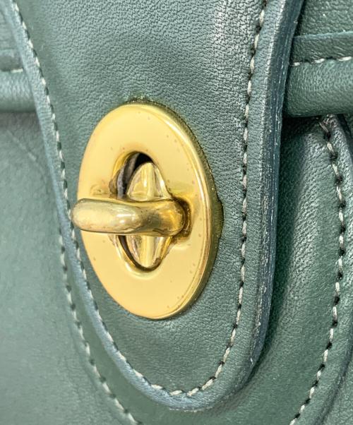 COACH（コーチ）COACH (コーチ) OLD COACH 2WAYショルダーバッグ グリーンの古着・服飾アイテム