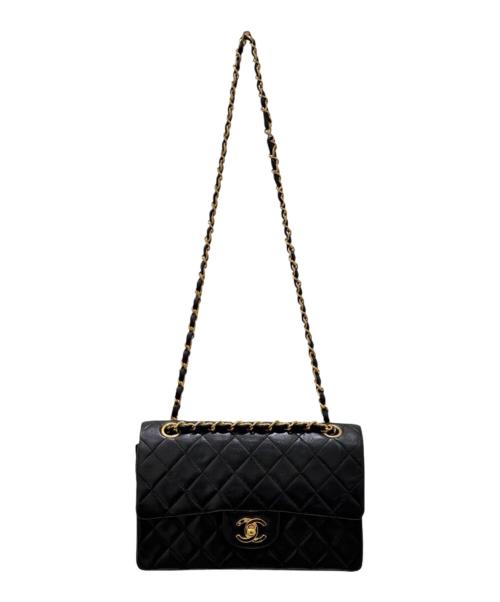 CHANEL（シャネル）CHANEL (シャネル) マトラッセ23/Wフラップチェーンショルダーバッグ ブラック サイズ:23の古着・服飾アイテム
