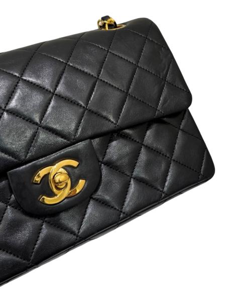 CHANEL（シャネル）CHANEL (シャネル) マトラッセ23/Wフラップチェーンショルダーバッグ ブラック サイズ:23の古着・服飾アイテム