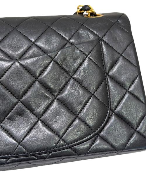 CHANEL（シャネル）CHANEL (シャネル) マトラッセ23/Wフラップチェーンショルダーバッグ ブラック サイズ:23の古着・服飾アイテム