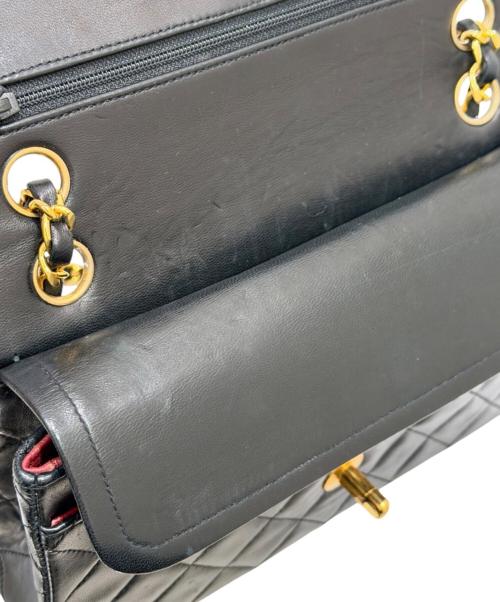 CHANEL（シャネル）CHANEL (シャネル) マトラッセ23/Wフラップチェーンショルダーバッグ ブラック サイズ:23の古着・服飾アイテム