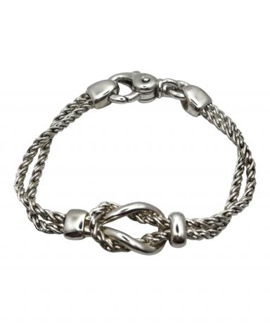 中古・古着通販】TIFFANY & Co. (ティファニー) ダブルロープシルバー