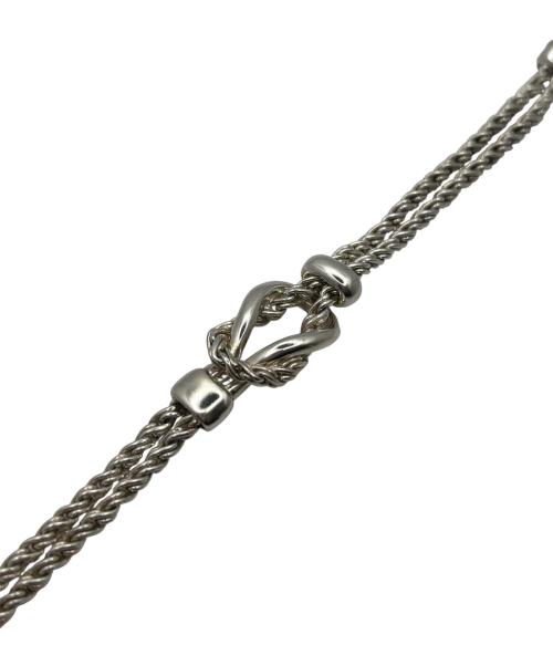TIFFANY & Co.（ティファニー）TIFFANY & Co. (ティファニー) ダブルロープシルバーブレスレットの古着・服飾アイテム
