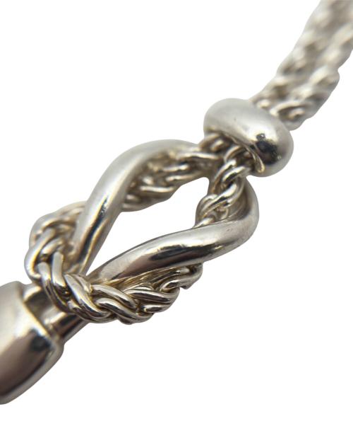 TIFFANY & Co.（ティファニー）TIFFANY & Co. (ティファニー) ダブルロープシルバーブレスレットの古着・服飾アイテム