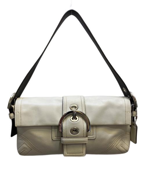 COACH（コーチ）COACH (コーチ) ワンショルダーバッグ アイボリーの古着・服飾アイテム