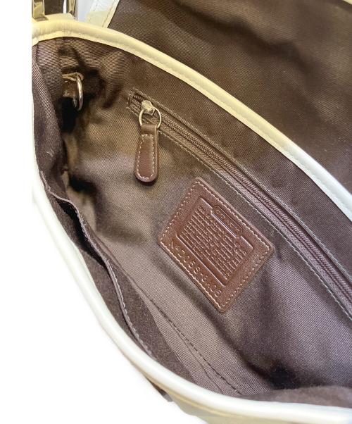 COACH（コーチ）COACH (コーチ) ワンショルダーバッグ アイボリーの古着・服飾アイテム