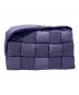 BOTTEGA VENETA（ボッテガベネタ）の古着「ショルダーバッグ/パテッド テック カセット」｜ネイビー