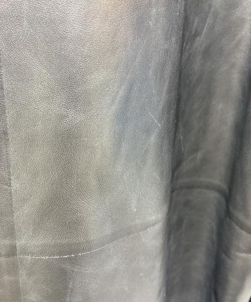 BOTTEGA VENETA（ボッテガベネタ）BOTTEGA VENETA (ボッテガベネタ) Leather Jacket/レザージャケット/818114 V3WT0 ブラック サイズ:XSの古着・服飾アイテム
