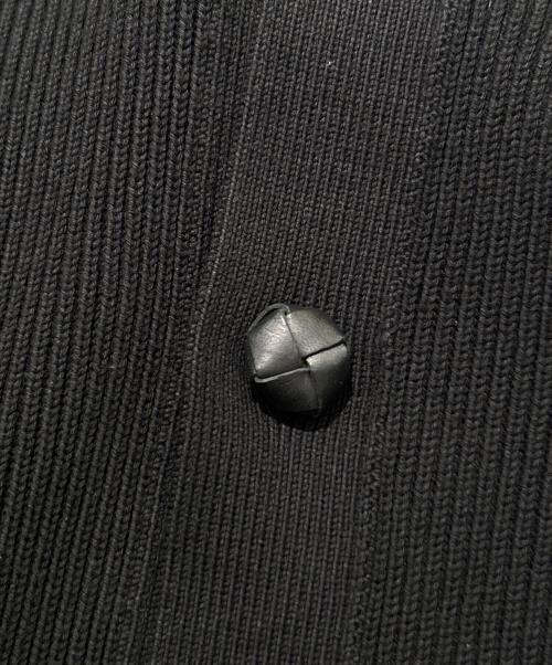BOTTEGA VENETA（ボッテガベネタ）BOTTEGA VENETA (ボッテガベネタ) ニットカーディガン ブラック サイズ:Sの古着・服飾アイテム