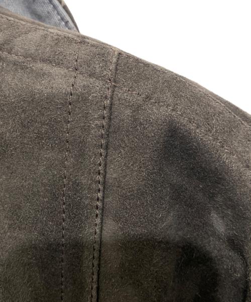 BOTTEGA VENETA（ボッテガベネタ）BOTTEGA VENETA (ボッテガベネタ) スエードトリム フィールドジャケット ブラック サイズ:44の古着・服飾アイテム