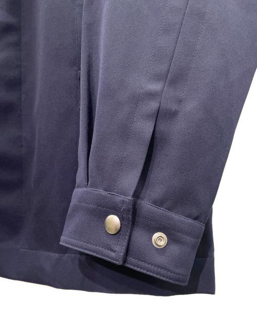 BOTTEGA VENETA（ボッテガベネタ）BOTTEGA VENETA (ボッテガベネタ) ステンカラーコート ネイビー サイズ:44の古着・服飾アイテム