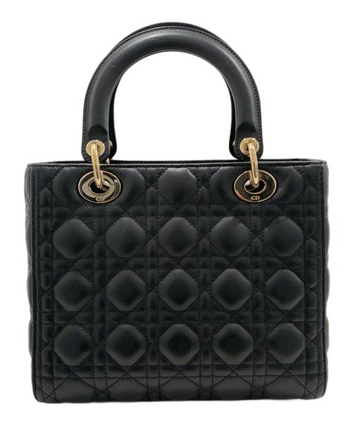 Christian Dior（クリスチャン ディオール）Christian Dior (クリスチャン ディオール) レディディオールミディアム ブラック サイズ:ミディアムの古着・服飾アイテム