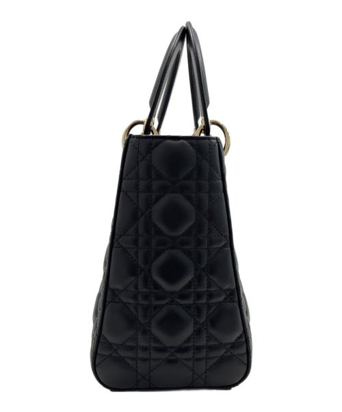 Christian Dior（クリスチャン ディオール）Christian Dior (クリスチャン ディオール) レディディオールミディアム ブラック サイズ:ミディアムの古着・服飾アイテム
