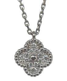 VAN CLEEF & ARPELS（ヴァンクリーフ＆アーペル）の古着「スウィートアルハンブラペンダント/Sweet Alhambra Diamond Necklace/VCARO85900」