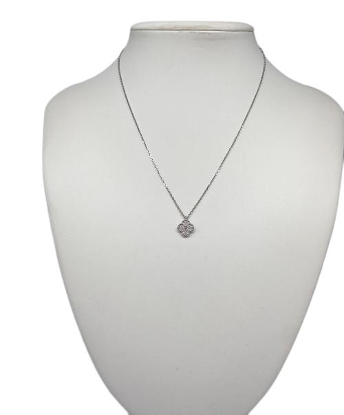 VAN CLEEF & ARPELS（ヴァンクリーフ＆アーペル）VAN CLEEF & ARPELS (ヴァンクリーフ＆アーペル) スウィートアルハンブラペンダント/Sweet Alhambra Diamond Necklace/VCARO85900 サイズ:スウィートの古着・服飾アイテム