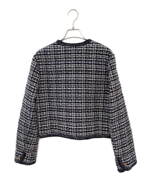 MONCLER（モンクレール）MONCLER (モンクレール) ELIADI/ノーカラージャケット ネイビー サイズ:00の古着・服飾アイテム