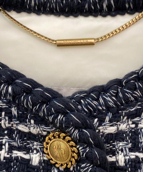 MONCLER（モンクレール）MONCLER (モンクレール) ELIADI/ノーカラージャケット ネイビー サイズ:00の古着・服飾アイテム