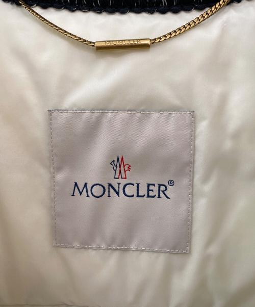 MONCLER（モンクレール）MONCLER (モンクレール) ELIADI/ノーカラージャケット ネイビー サイズ:00の古着・服飾アイテム